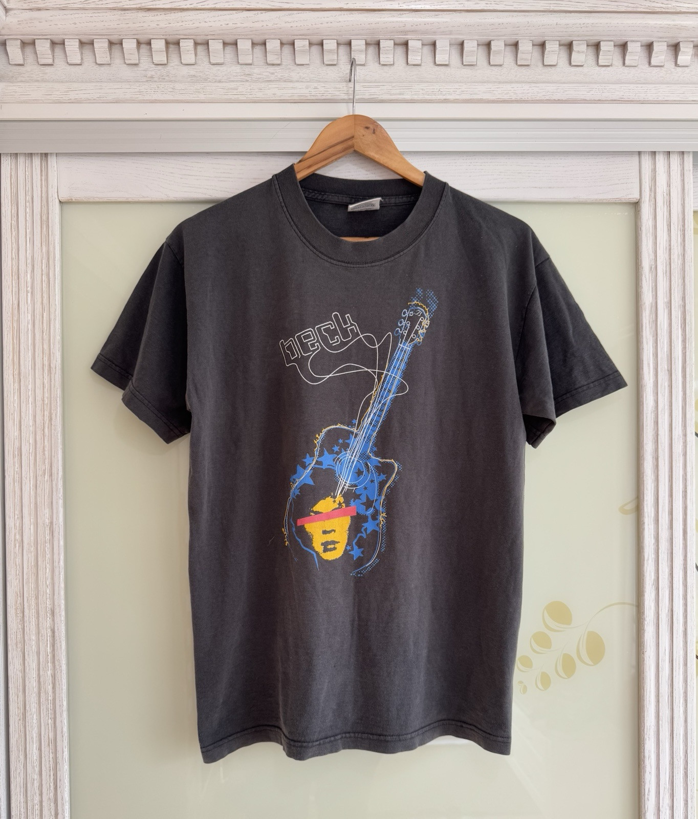 Vintage Jeff Beck 1999 Midnite Vultures Promo T-shirt Guitar Tee