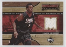 2006-07 Upper Deck Hardcourt Hardcourt Materials Samuel Dalembert #HM-SD my8