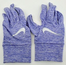 Nike Dri-Fit Element Running Gloves Women's XS Rush Violet Heather/Silver