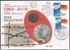 GERMANY # 0501 FDC JOINT ISSUE ISRAEL/GERMANY 40th ANN DIPLOMATIC RELATIONS