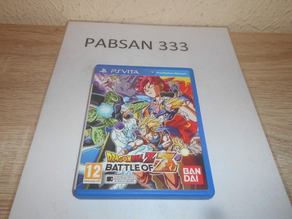 PSVITA - DRAGON BALL Z - BATTLE OF Z , PAL ESPAÑOL , COMPLETO
