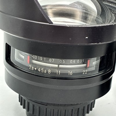 Nikon UW Nikkor 15mm f/2.8 Lens w/ Finder For Nikonos From JAPAN