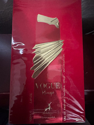 Maison Alhambra Vogue Rouge Eau de Parfum Spray, 3.4 fl oz Regular Size