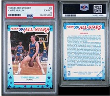 1989 Fleer NBA All-Stars #9 Chris Mullin (PSA 6) $40 OBO