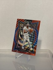 2024-25 Panini Select Concourse Red Wave Prizm Anthony Davis #25 Mavericks