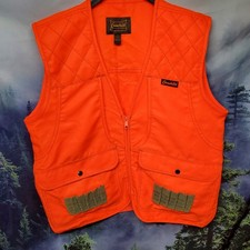 Gamehide Mens Size Medium Hunters Orange Vest Shotgun Shell Holder Duck Hunting