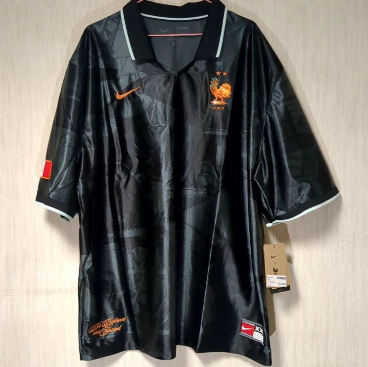 法国黑色国家队足球迷服装与纪念品| eBay