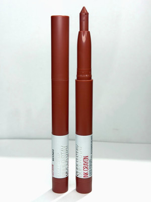 Maybelline Super Stay Ink Crayon Lipstick 8Hrs  - PK x 1 -  ( Pink Beige )
