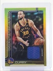 STEPHEN CURRY 2025-26 TOPPS FLAGSHIP PATCH GOLD FOIL WARRIORS 01/50 Q4856