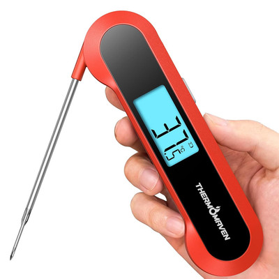 Thermomaven Digitales Fleischthermometer   0,5S Sofortanzeige Grillthermometer, 