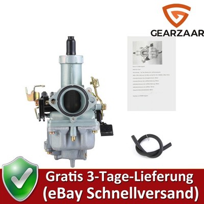 PZ 30B Vergaser 30mm Passend für  Motorrad 200CC 250CC Dirt Bike ATV Quad Silber