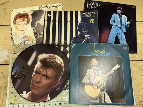 DAVID BOWIE - LOT of Five Vinyl LPs And Picture Disc