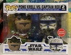 Funko Pop GameStop Exclusive Star Wars Pong Krell Captain Rex 2pk W/ Protector