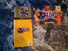 The Legend Of Zelda Majora's Mask N64 Complete CIB 