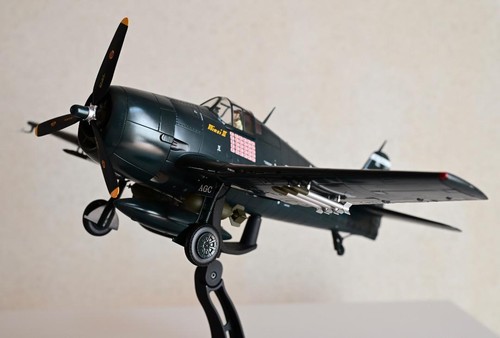 Hobby Master Grumman F6F Hellcat 1/32 Diecast Model, Foldable Wings, Pre-painte - Picture 13 of 19
