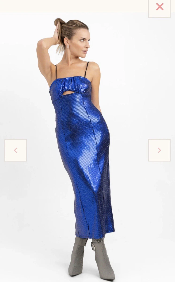 topshop blue sequin dress Topshop Blue Women's Sequin for sale