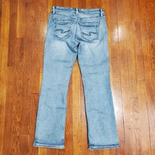 Silver Jeans Co Suki Slim Boot Jeans Womens 31x31 Light Wash Bootcut Stretch