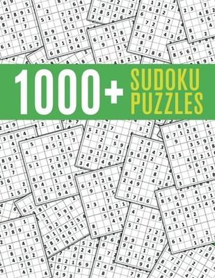 1000+ Sudoku Puzzle Book for Adults Over 1000 Easy to Hard Sudoku Puzzles for...