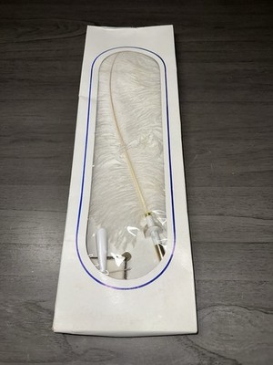 Vintage Jamie Lynn White Feather Wedding Guest Book Pen Set Made in USA