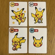 Pokémon Center Japan Takara Cards Japanese Pikachu 1st 2nd 3rd 4th! Taruka Red