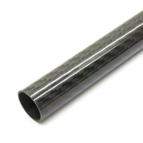 250mm Roll Wrapped Carbon Fiber Tube 14/16/18/20/25mm Matte/Glossy 1mm/2mm Wall - Picture 10 of 18