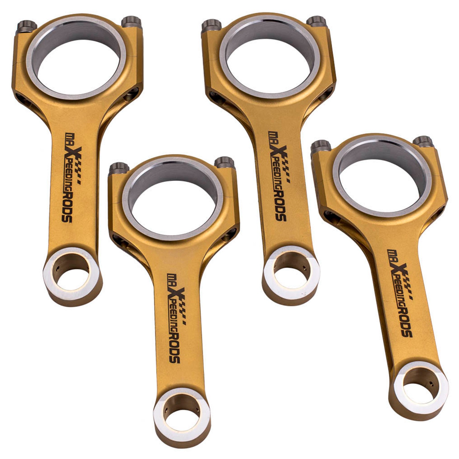 Titanized Connecting Rods + Bolts For Audi A3 8L1 1996-2003 Hatchback 1.9 TDI