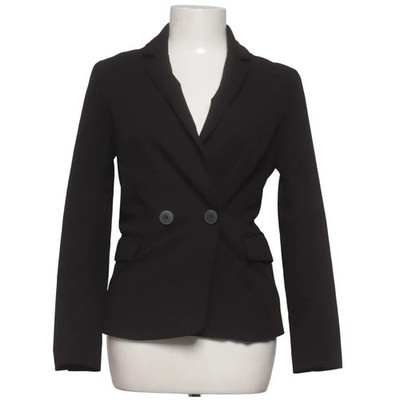 Bershka, Blazer, Größe: XS, Schwarz, Einfarbig, Damen #zbf