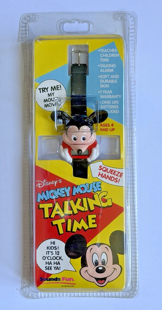 mickey mouse talking watch products for sale | eBay