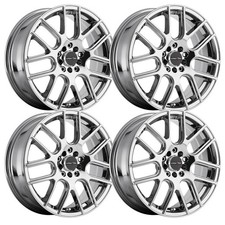 Set-4 Vision 426h Cross 15x6.5 5x4.25 5x108 38mm Chrome Wheels Rims 15 Inch Set-4 Vision 426h Cross 15x6.5 5x4.25 5x108 38mm Chrome Wheels Rims 15 Inch