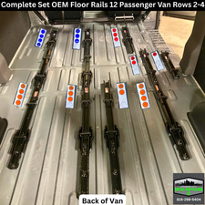 New Ford Transit Oem Floor Rails Hardware Set For Your 12 Passenger Van