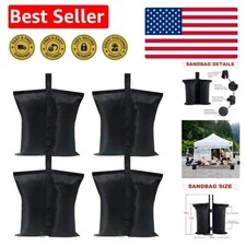 Heavy-Duty 4-Pack Canopy Weight Bags 120 LBS - Perfect for Tents & Gazebos