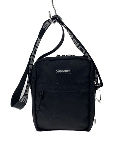 Sac bandoulière Supreme noir occasion