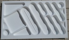 Portaposate plastica  90  per corpo mobile base da 90 elegante bianco GOLLINUCCI