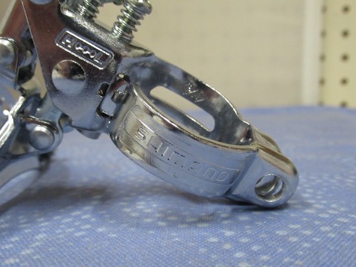 Deragliatore anteriore bici d'epoca Shimano FD-FE122P - NOS - Foto 7 di 9