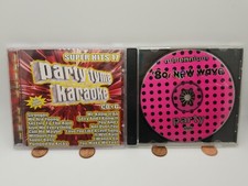 Party Tyme Karaoke: Super Hits, Vol. 17 by Karaoke  New Wave 80s Party 2 CD LOT