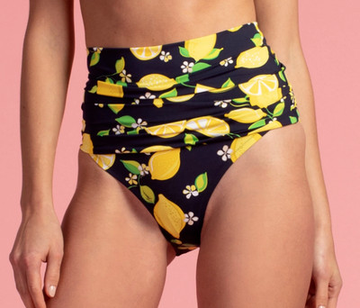 trina turk high waist bikini bottom