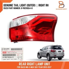 RH RIGHT TAIL LIGHT REAR LAMP UNIT FOR ISUZU MU-X MUX SUV 2013-2017 8982182640