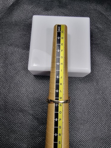 9ct Yellow Gold Rings with Diamond Simulant - #108 - Picture 5 of 5