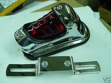 1940-46 OLD STYLE CHROME BEEHIVE TAIL LIGHT OE #68002-39T