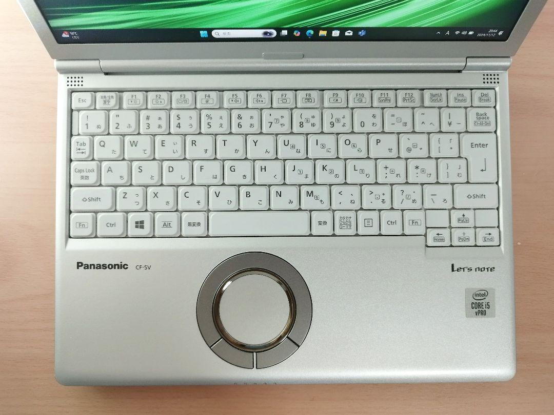 Panasonic Let's Note SV9 CF-SV9RDLVS i5/8GB/SSD256G/win11/office Panasonic Let's Note SV9 CF-SV9RDLVS i5/8GB/SSD256G/win11/office