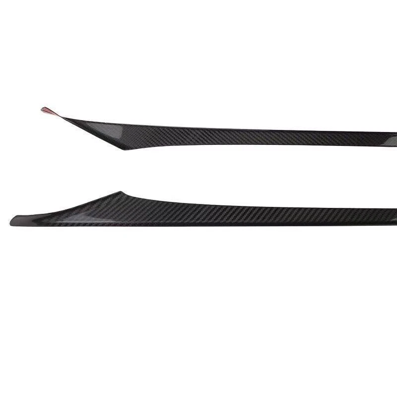 Tira de moldura de panel de puerta interior de auto de fibra de carbono para Lexus RC200t RC300 RC350 RC F Foto 2 de 4