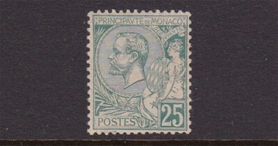 MONACO SCOTT#20 MINT VERY LIGHT HINGED KEY STAMP