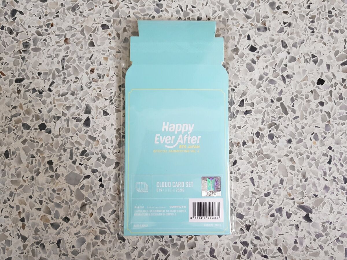 CLOUD CARD SET | 2018 BTS JAPAN FANMEETING VOL.4 [Happy Ever CLOUD CARD SET | 2018 BTS JAPAN FANMEETING VOL.4 [Happy Ever