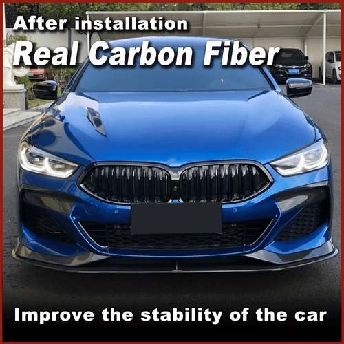 Passt für BMW G14 G15 G16 M Sport Carbon Front Flaps Splitter Spoiler Canards - Bild 2 von 11