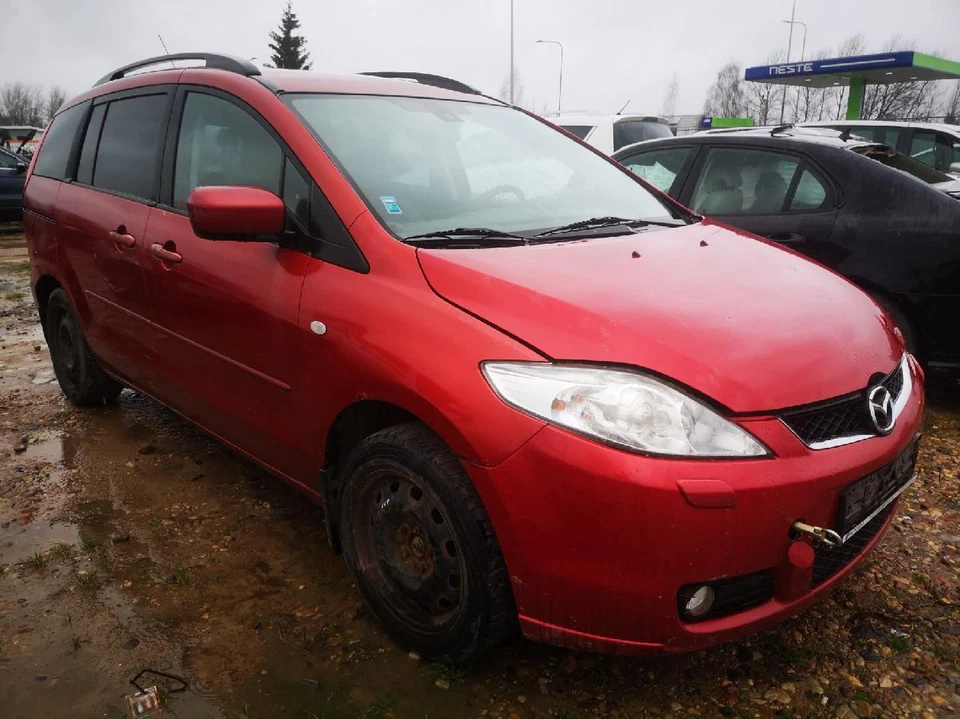 Panel de control de clima Mazda 5 2006 (interruptores de control de calefacción) k1900 #1815777-60 Foto 4 de 4