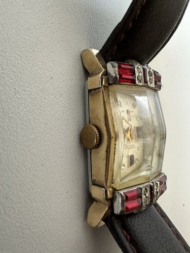 Vintage Uhr LORD ALAN GENEVA Art Deco mechanisch zum Aufziehen 25mm - Bild 7 von 16