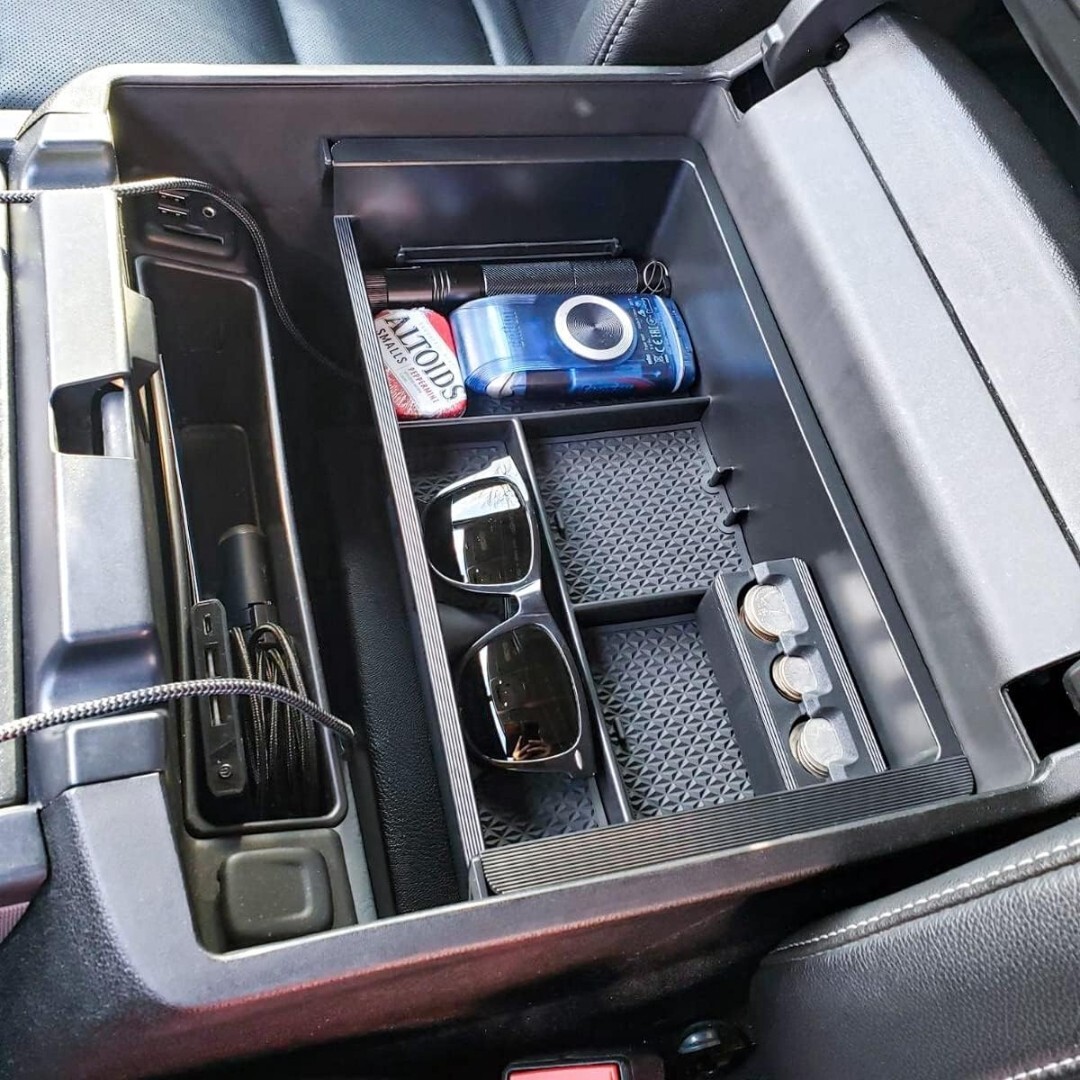 1x Center Console Organizer Insert Tray Storage Box For Chevy Tahoe 2015-2020