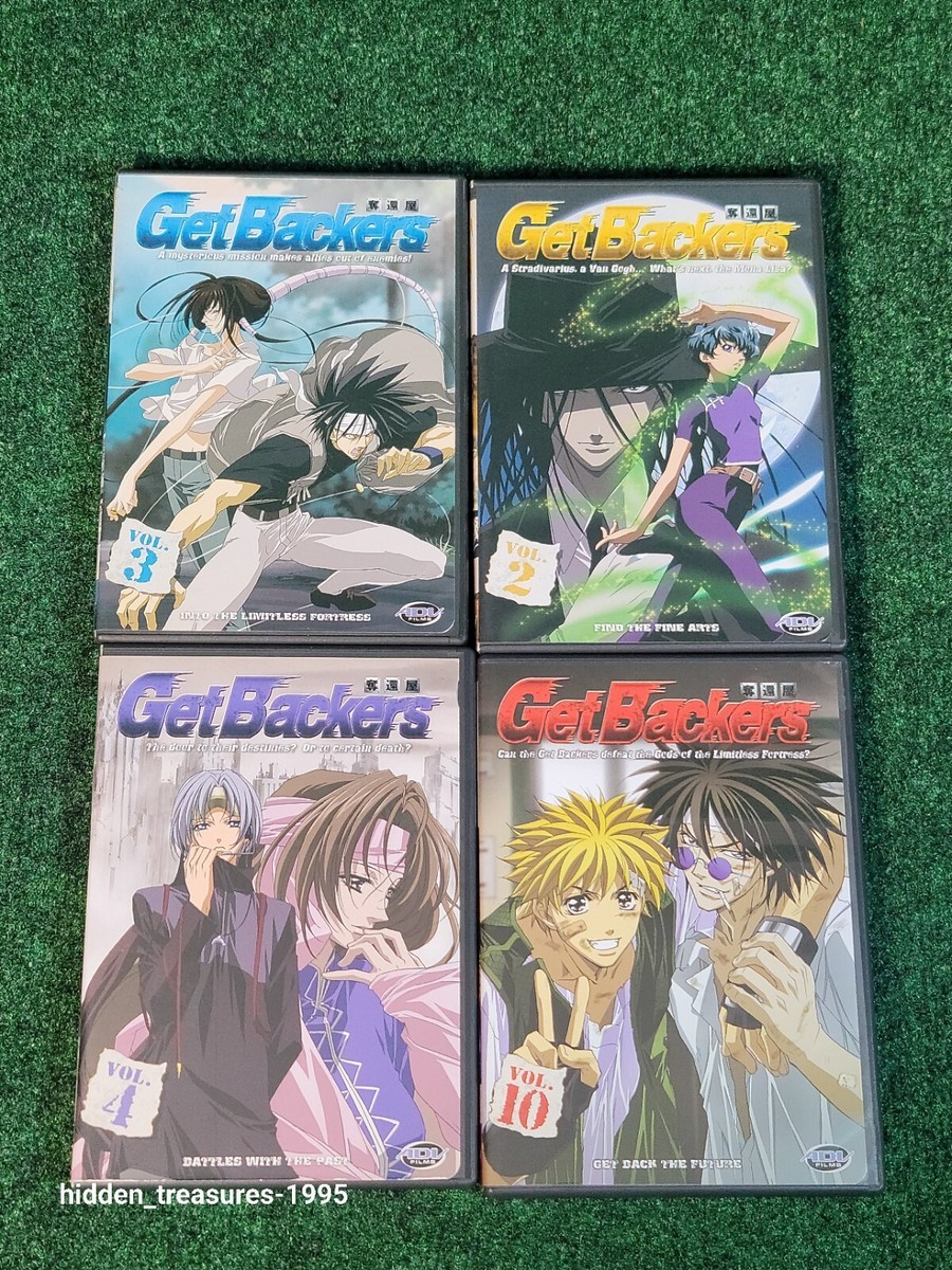 GetBackers-Season 2/3/4/10 DVD 15+ Anime Manga | eBay
