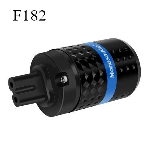 Monosaudio 4N Copper Power Plug IEC C7 HiFi AC Figure 8 Female Power Connector - Image 4 of 4