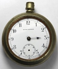 1914 Seth Thomas Grade 36 18s 7j Pocket Watch w/ OF Case - Parts/Repair
